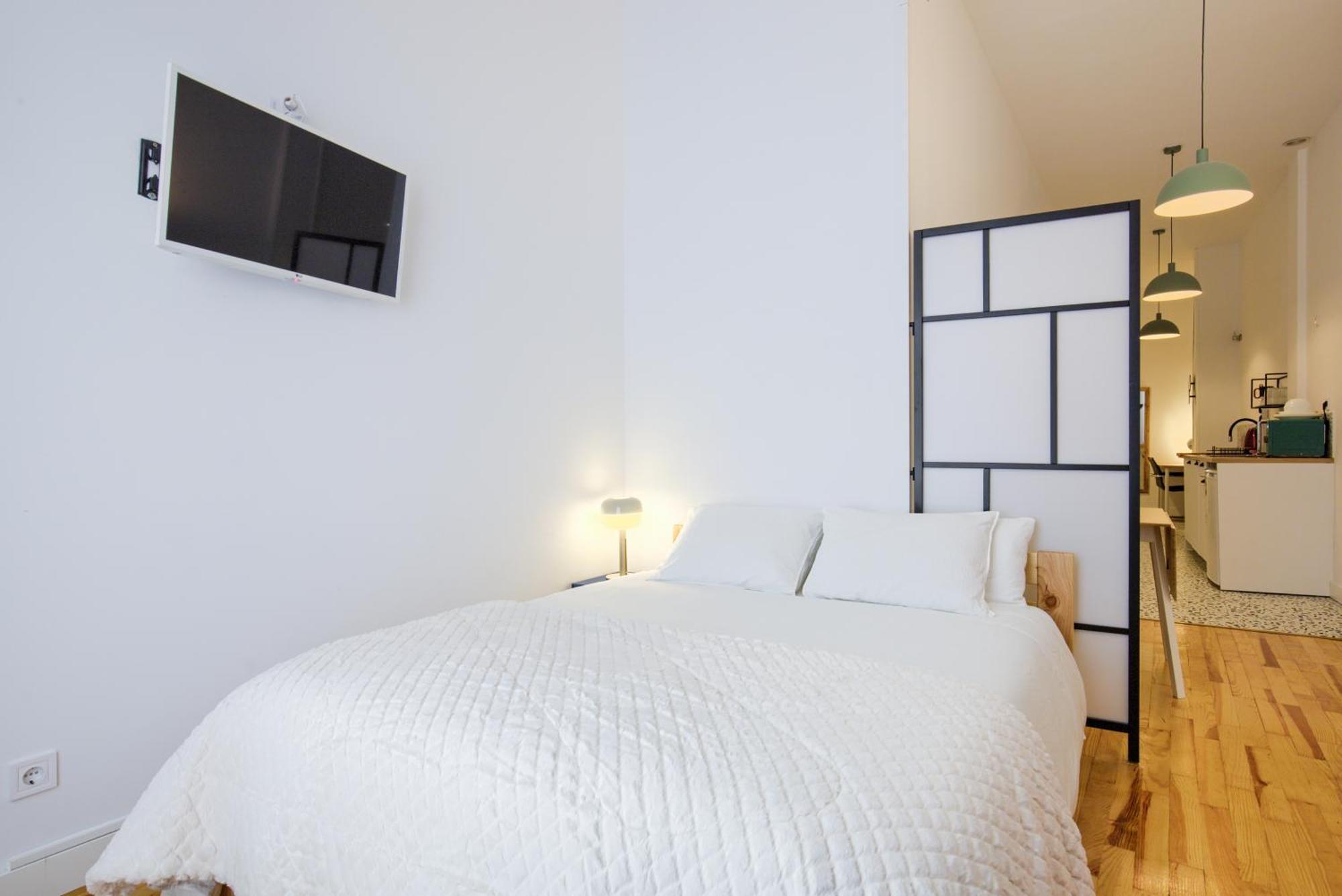 Mezzanine Orange Apartment Madrid Room photo